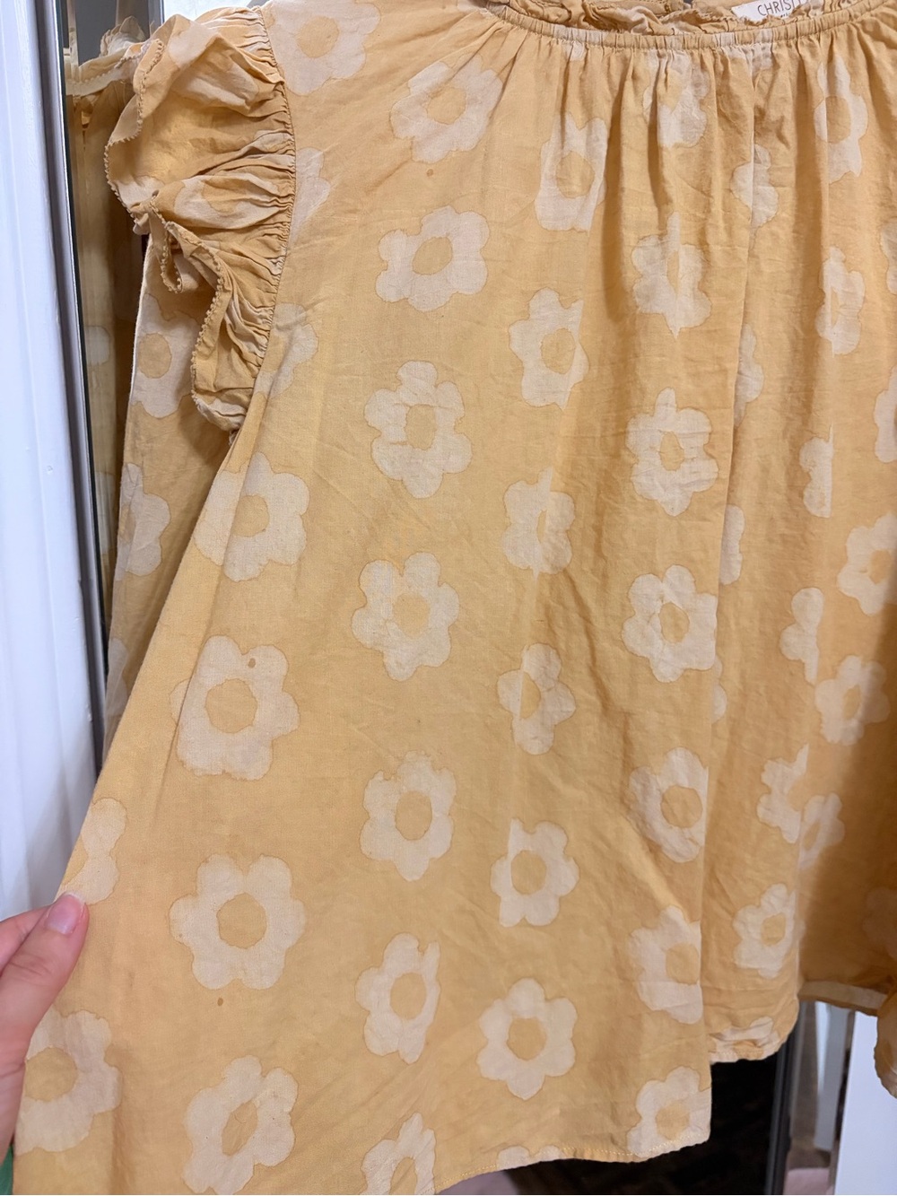 CHRISTY DAWN Alexandra blouse in sunshine daisy - Picture 10 of 12
